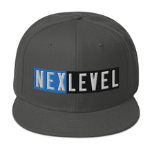 Load image into Gallery viewer, Custom Embroidered Premium NEXLEVEL Snapback Hat

