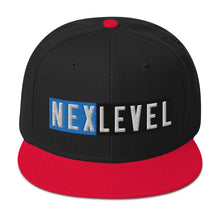 Load image into Gallery viewer, Custom Embroidered Premium NEXLEVEL Snapback Hat
