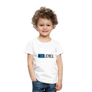 NEXLEVEL Toddler Premium T-Shirt (runs small) - white