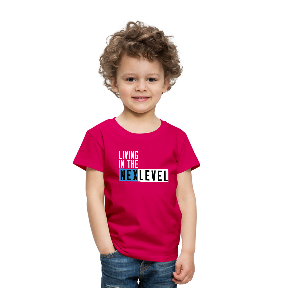 NEXLEVEL Toddler Premium T-Shirt (runs small) - dark pink