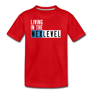 NEXLEVEL Kids' Premium T-Shirt (runs small) - red