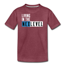 Load image into Gallery viewer, NEXLEVEL Kids&#39; Premium T-Shirt (runs small) - heather burgundy
