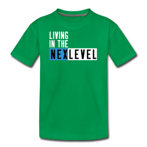 NEXLEVEL Kids' Premium T-Shirt (runs small) - kelly green