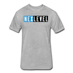 NEXLEVEL Super-Soft Fitted T-Shirt (runs small) - heather gray