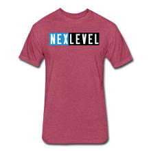 Load image into Gallery viewer, NEXLEVEL Super-Soft Fitted T-Shirt (runs small) - heather burgundy
