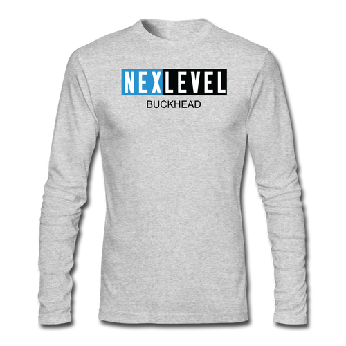Signature NEXLEVEL-BUCKHEAD Long Sleeve T-Shirt - heather gray
