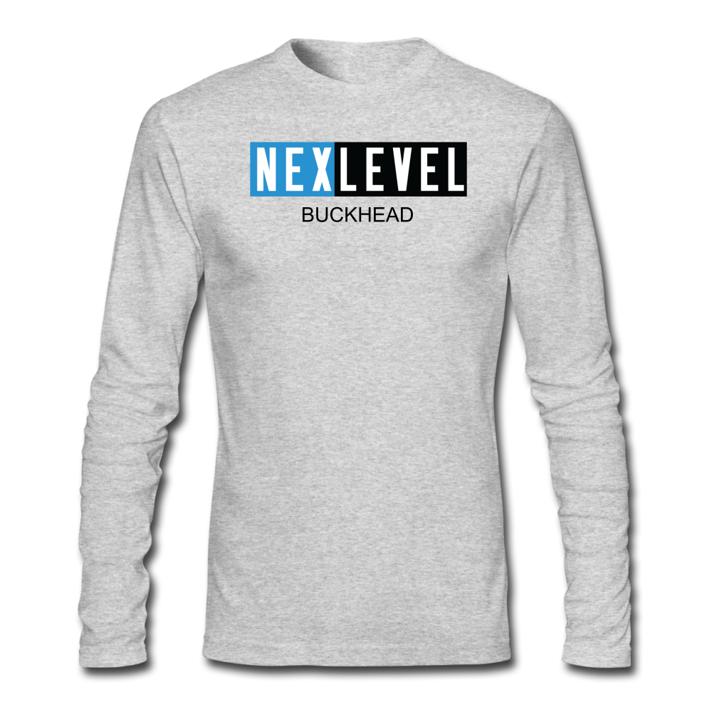 Signature NEXLEVEL-BUCKHEAD Long Sleeve T-Shirt - heather gray